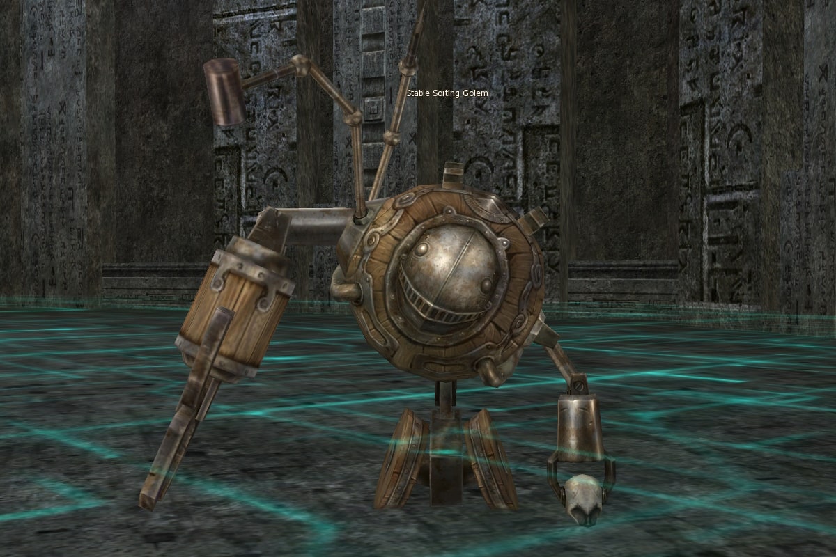 Stable Sorting Golem mw